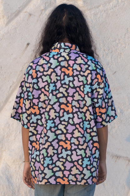 Floating Rainbow Oversized Shirt